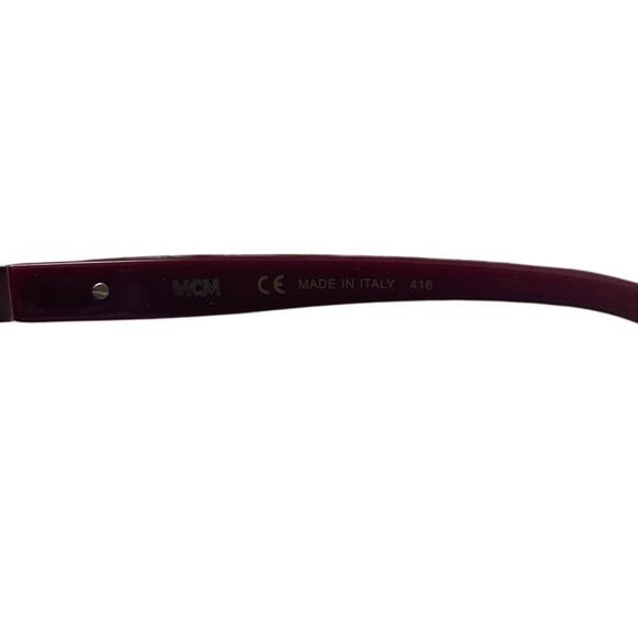 MCM Burgundy Cat Eye Sunglasses - Picture 4 of 4